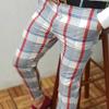 Men's Plaid Print Casual Trousers - Spring/Summer European & American Style
