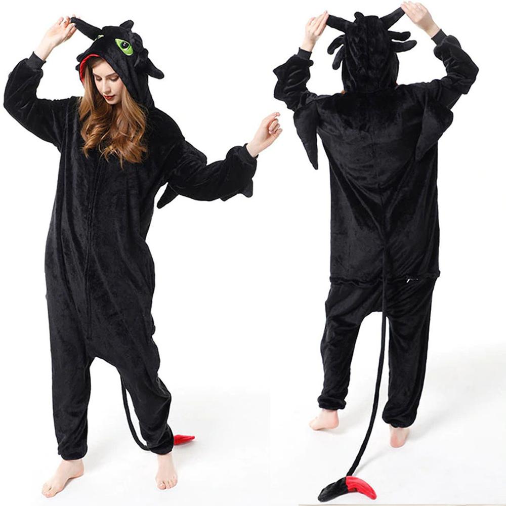 Shark Pijama Winter Warn Animal Cosplay Polar Fleece Kigurumi Onesie Pajamas for Men and Women Autumn