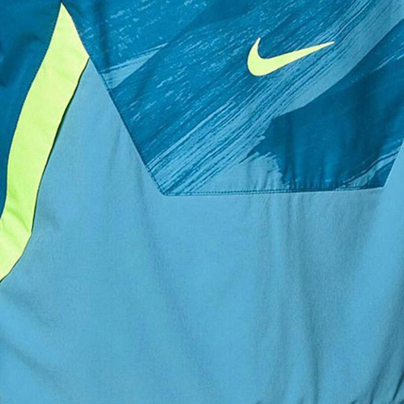 Nike Dri-FIT Sport Clash пуловер с капюшоном и полумолнией, мужская верхняя одежда, синяя DD1724-476