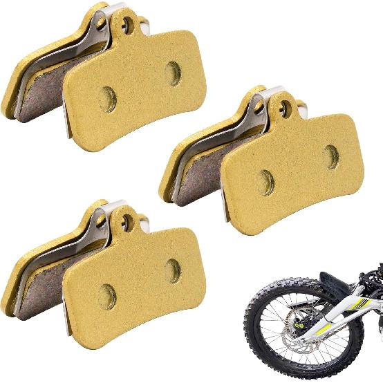 Передние и задние дисковые тормозные колодки для Surron Light Bee X/S, Segway X160 X260, Talaria Sting R MX3 MX4 Электромотоцикл для бездорожья Комплекты из 3 штук
