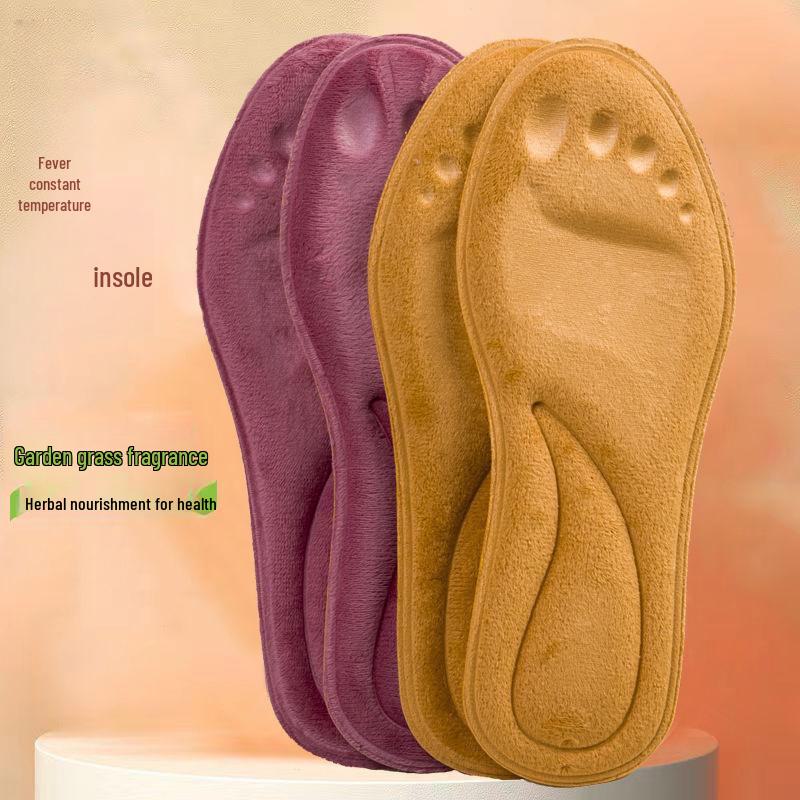 Self-heating Constant Temperature Insoles for Men and Women, Warm and Thick for Height Increase and Comfort