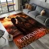 3D SPN Сверхъестественное Знак Дин Сэм Ковер Коврик для Гостиной Спальни Дома Декорация Дивана, Коврик для Игровой Зоны Детей Нескользящий Напольный Коврик