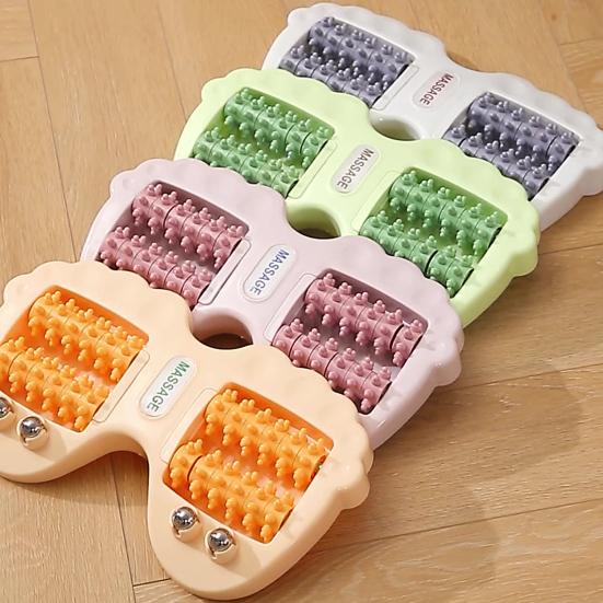 Foot Massager Roller with Magnetic Pressure Points Plantar Fasciitis Muscle Sore Foot Arch Pain Relief Deep Tissue