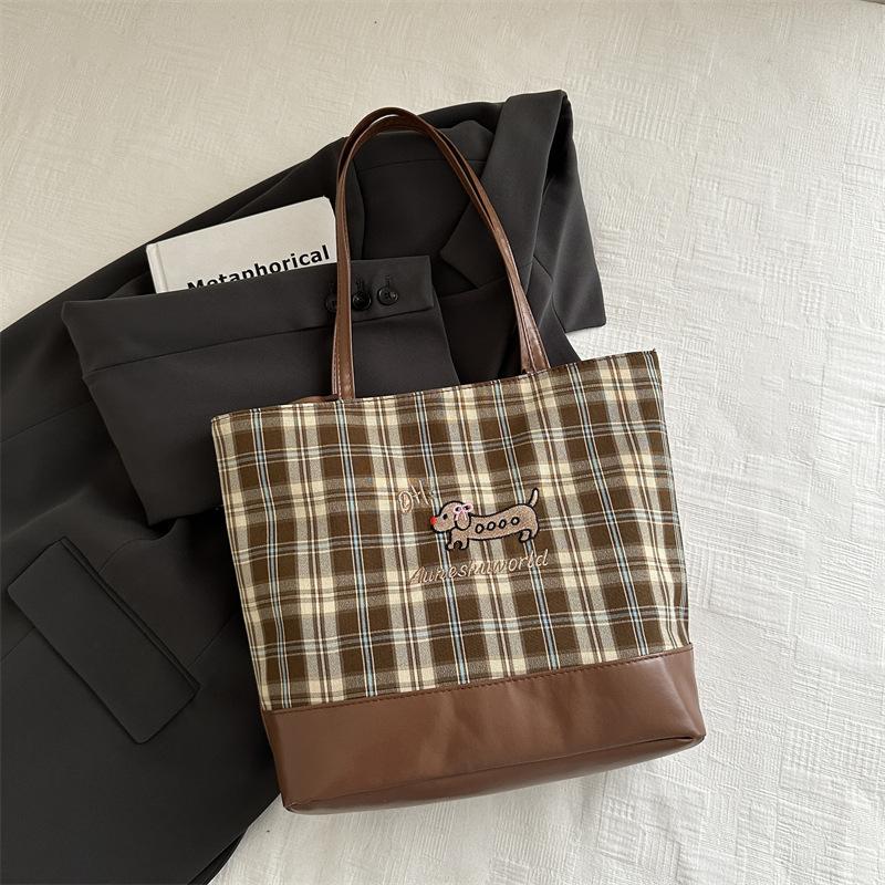 Women's Commuter Bag 2024 New Trendy and Beautiful Bucket Bag Korean Version Large-capacity Underarm Bag Personalized Simple Tote Bag