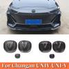 Для Changan UNIV UNI-V 2023-2024 Автомобиль Рулевое колесо Логотип Передний задний логотип Колесо автомобиля Наклейка Декор Покрытие Отделка Аксессуары