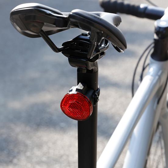 Bike Reflective Tail Mount Universal MTB Light for AirTag Locator Road Mountain Bicycle Saddle