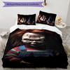 Chucky 3pcs Bedding Set Duvet Cover Closure Includes 1 Duvet Cover & 2 Pillowcases for All Seasons Bedroom Home Dorm Decor