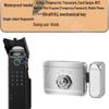 Smart Home Door Lock: Remote, Face & Fingerprint Recognition, Waterproof, Anti-theft Password Protection