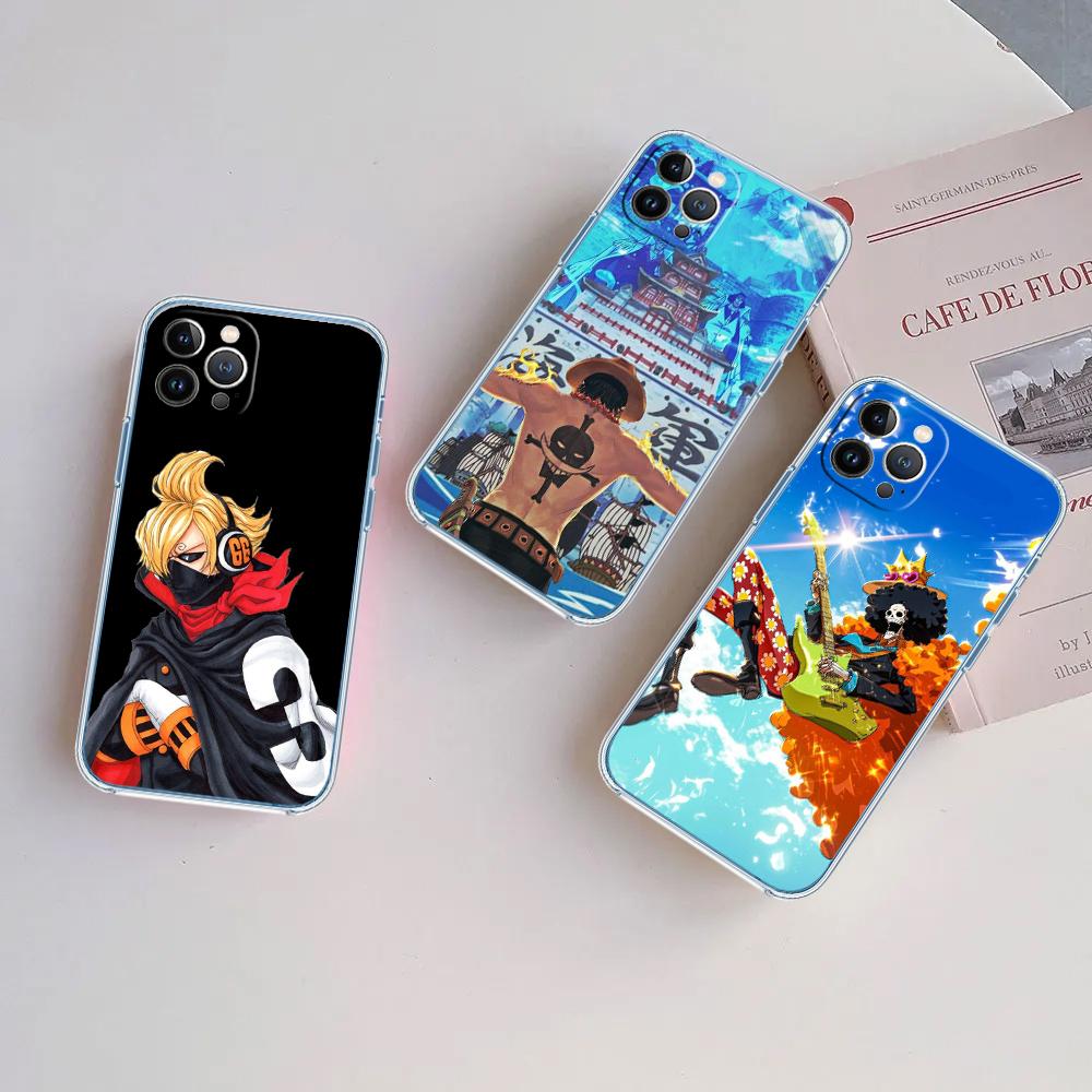 One Piece Cartoon Phone Case for Motorola Moto G10 G20 G30 G31 G32 G34 G35 G41 G42 G50 G51 G52 G55 G60 G60S G62 G71 G72 G75