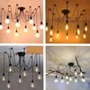 2 м Длина 6/8/10/12/20 головок E27 Многоламповая люстра Потолочные светильники Настенный декор(не входит в комплект)