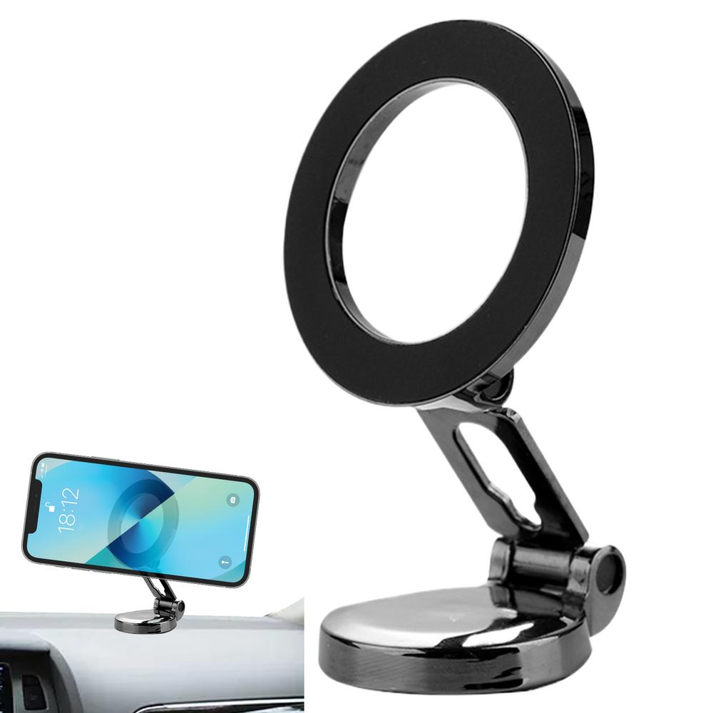 Магнитный держатель телефона для автомобиля, складной держатель мобильного телефона для приборной панели автомобиля, магнитный держатель телефона для автомобильного держателя телефона, крепление на приборной панели