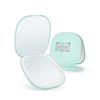 LED Makeup Mirror Portable Folding Handheld Vanity Mirror with Lights Compact Travel Mirror