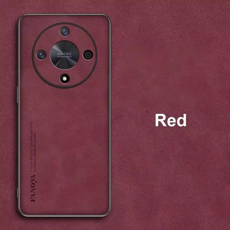 Для Huawei Honor Magic 6 5 Lite 5g X9a X9b роскошный чехол из овчины на Magic5 Magic6 5lite 6lite мужской ретро-чехол на заднюю панель Funda