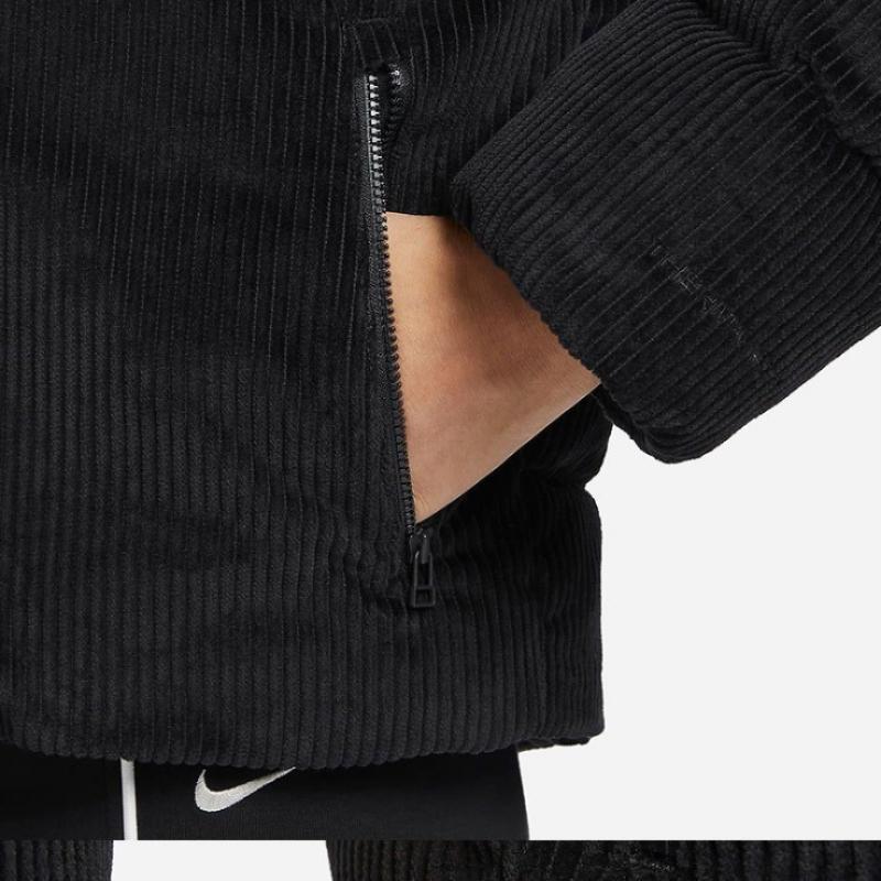 Nike Padded Jumper Women S eSSentialS Thermafit overSized Corduroy Padded Jacket Fd8214 010 S2311