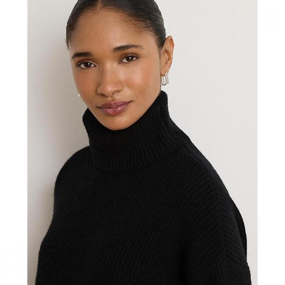 Lauren Ralph Lauren Wool Cashmere Turtleneck Dress Wmlrdrss6820244001