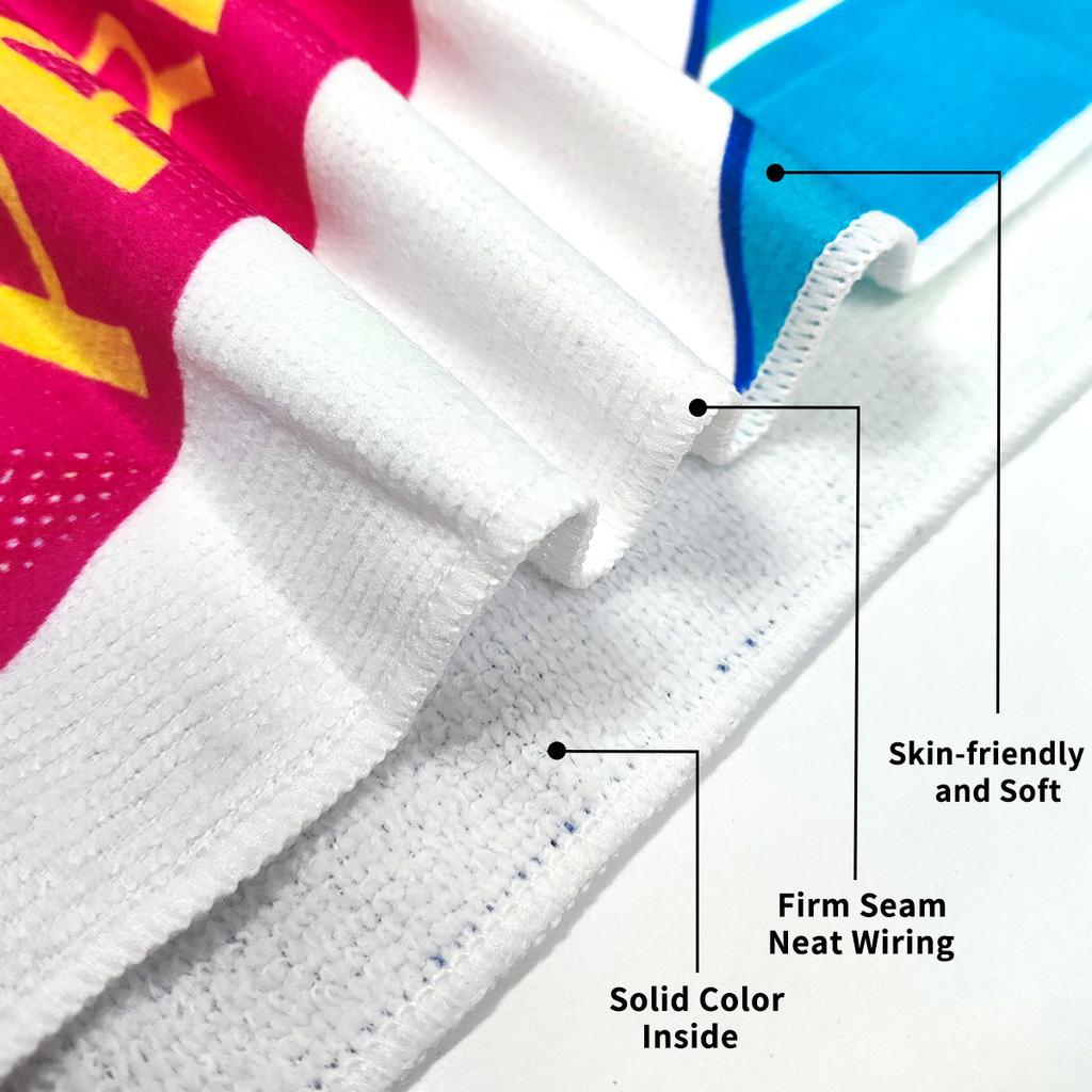 Мультяшный автобус Пляжные полотенца Мягкие бассейн Плавание Микрофибровые полотенца для взрослых Мужские Кемпинг Банное полотенце Круиз Подарки на отпуск