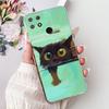 Мягкий Полный Защитный Чехол RMX3430 Для Realme Narzo 50A Чехол С Рисунком Кошки Для Realme Narzo 50A Narzo50A Силиконовые Чехлы Чехол