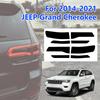 8 шт. Виниловая наклейка-тонировка задних фонарей для Jeep Grand Cherokee 2014- Автоаксессуары Накладка на фары