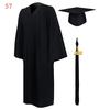 Grad University 2023 Happy Graduation Graduation Gown Set Bling Removable Tassel Mortarboard Hat