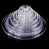 Поворотный стенд для дисплея с прозрачным круглым основанием Lazy Susan Decor Swivel Plates Tool