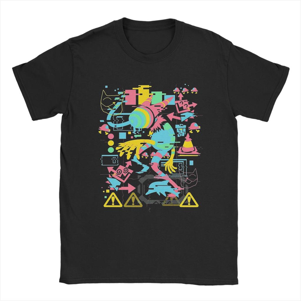 Мужские футболки Deltarune 100% хлопок Потрясающая футболка с коротким рукавом и круглым вырезом Классические футболки