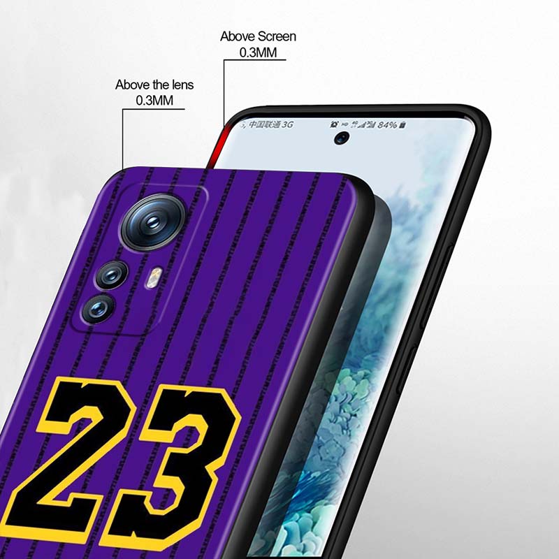 Модный номер на футболке Для Xiaomi Mi 15 14 13 13T 12 12T 12S 11 11i 11T Pro Ultra Lite 5G Черный Мягкий Чехол для Телефона