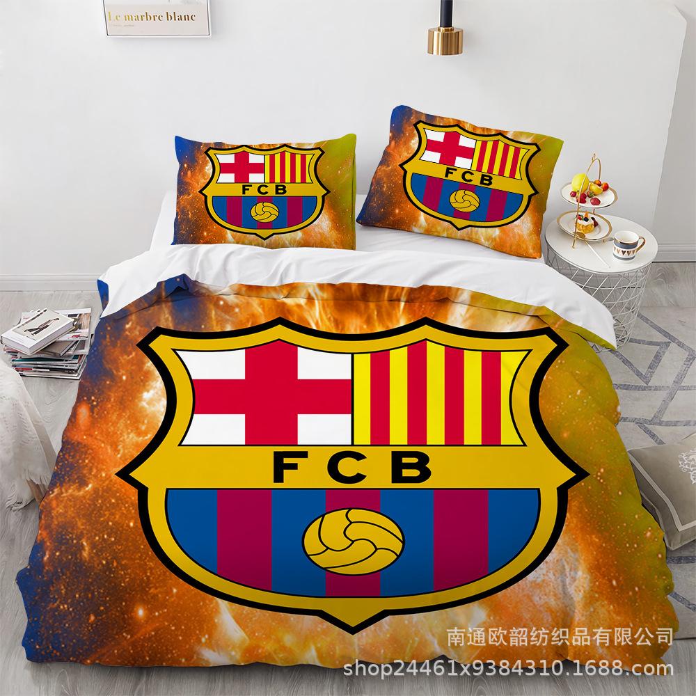 3D Цифровая Печать Футбольный Клуб Размер Набор из Трех Предметов, Набор из Четырех Предметов