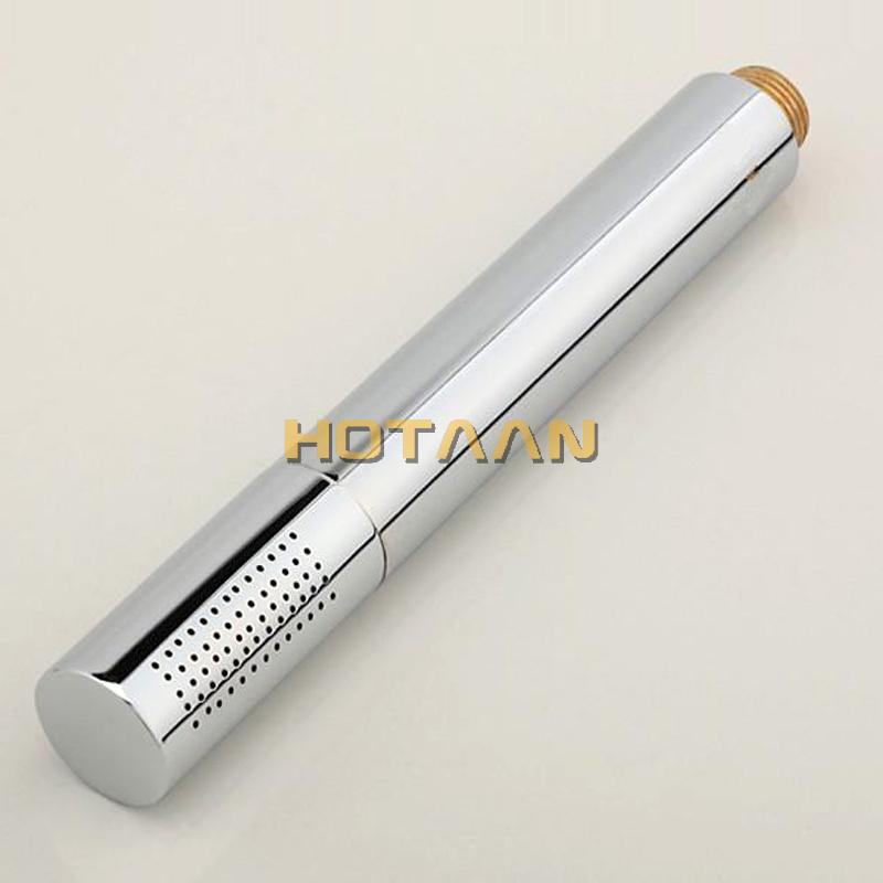 Комплект ручного душа из цельной латуни + шланг для душа из нержавеющей стали длиной 1,5 м + держатель для аксессуаров для душа