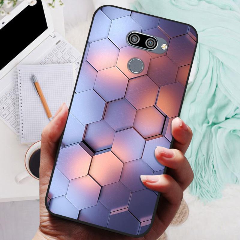 for LG K50 Q60 Case K 50 Soft TPU Silicone Phone Covers for LG Q60 LGK50 K 50 LGQ60 Case Bumper Q 60 Shockproof Coque Cover