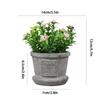 1PC Artificial Bonsai Table Ornaments Flowers Potted Fake Plants Alphabet Pots Desktop Decoration