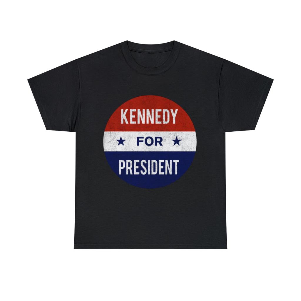 Retro Kennedy For President JFK 1960 Graphic Tee Shirt, S-5XL