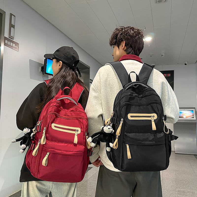 Школьный рюкзак для школьников средних и старших классов, мужской рюкзак большой вместимости, легкий женский рюкзак