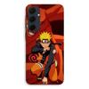 Phone Case - MANIACASE - Samsung Galaxy A55 - Silicone - Black - Naruto Kurama Mode