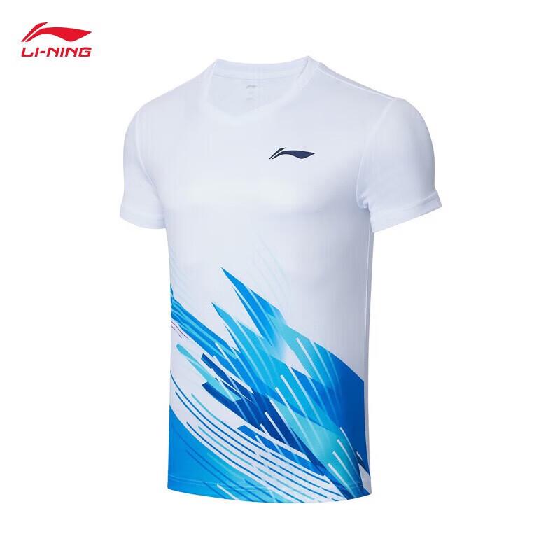 Li-Ning Унисекс быстросохнущий комплект: футболка и шорты для бадминтона