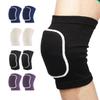 1 пара дышащих наколенников, амортизирующие, сверхмягкие наколенники, сверхтолстые налокотники, поддержка суставов, спортивные принадлежности