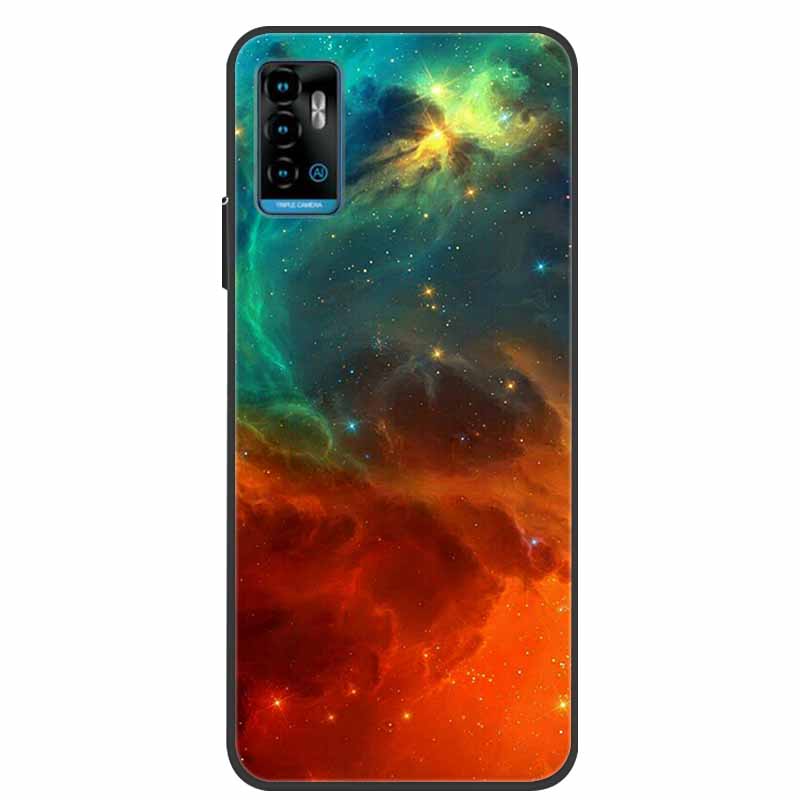 Для ZTE Blade A71 Чехол Силиконовая Задняя Крышка Чехол для Телефона Для ZTE Blade A71 Мягкие Чехлы для ZTE BladeA71 A 71 2021 Защитный Бампер