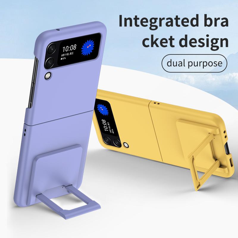 Противоскользящий простой чехол для мобильного телефона Samsung Z Flip4 5g, складной чехол для Samsung Galaxy Z Flip4 Flip 4 Flip3 Flip 3 Zflip4