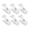6Pcs Small Size Cute Windproof Clips Plastic Memo Paper Clips Durable Cartoon Clips  Desk Organizing