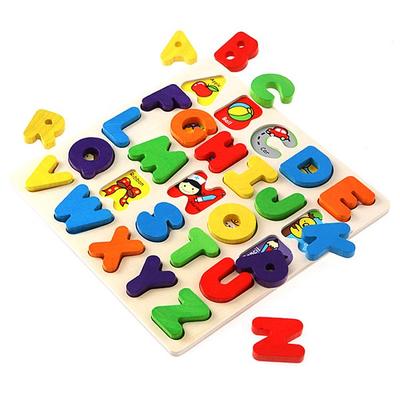 Трехмерный пазл Todoribro Alphabet Woodentoy-B, 1, 26 деталей, Лучший пазл для малышей в Корее