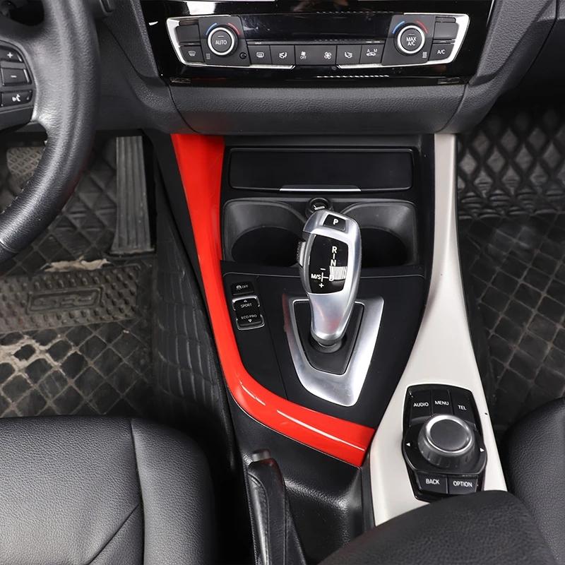 Для BMW 1 2 серии F20 F21 F22 F23 2012-ABS автомобильный центральный переключатель передач L-образная форма полоски отделка автомобиля
