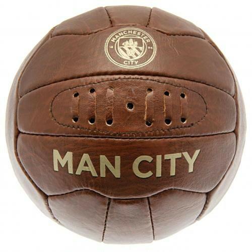 Manchester City FC Retro Heritage Football