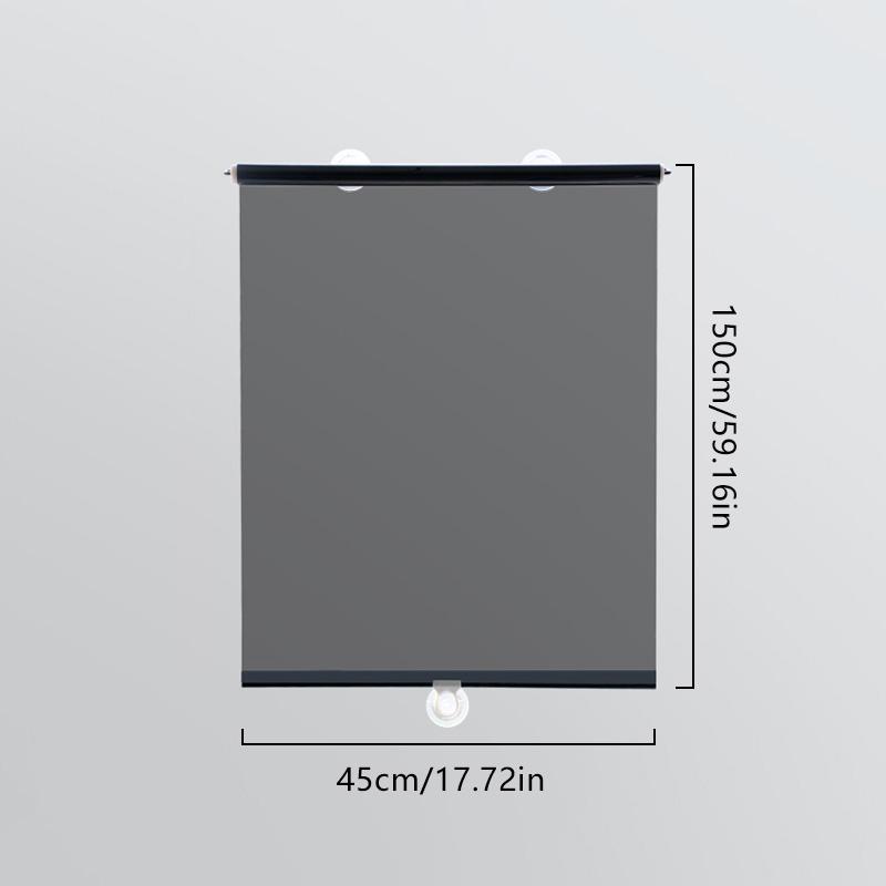 1 шт. затемняющая оконная пленка ПЭТ присоска рулонные шторы солнцезащитные шторы универсальные без гвоздей спальня