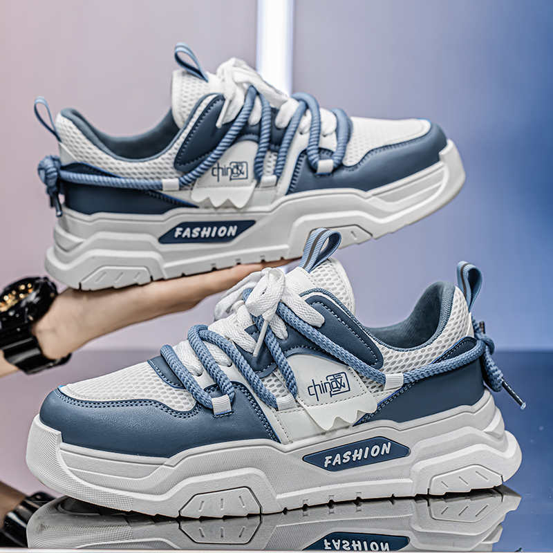 Fashion Platforme Demi-season Luxury Designer Men's Sneakers Flats Brand Basketball For Men Running Shoes Sports Technology