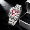 Sabr watch for men top luxury set 30m Waterproof Quartz men's watch square Stainless reloj hombre