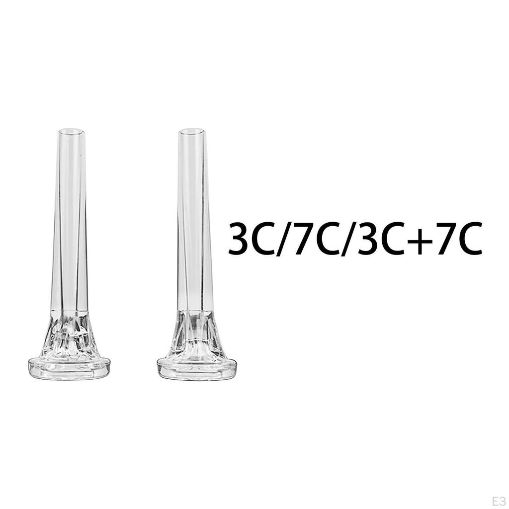 Trumpet Mouthpiece Acrylic Easy Clean Replacement Musical Instruments Accessories for