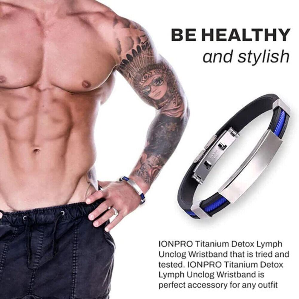 Титановый браслет Apus Ion Therapeutic Lympunclog - Браслет Lympunclog UK