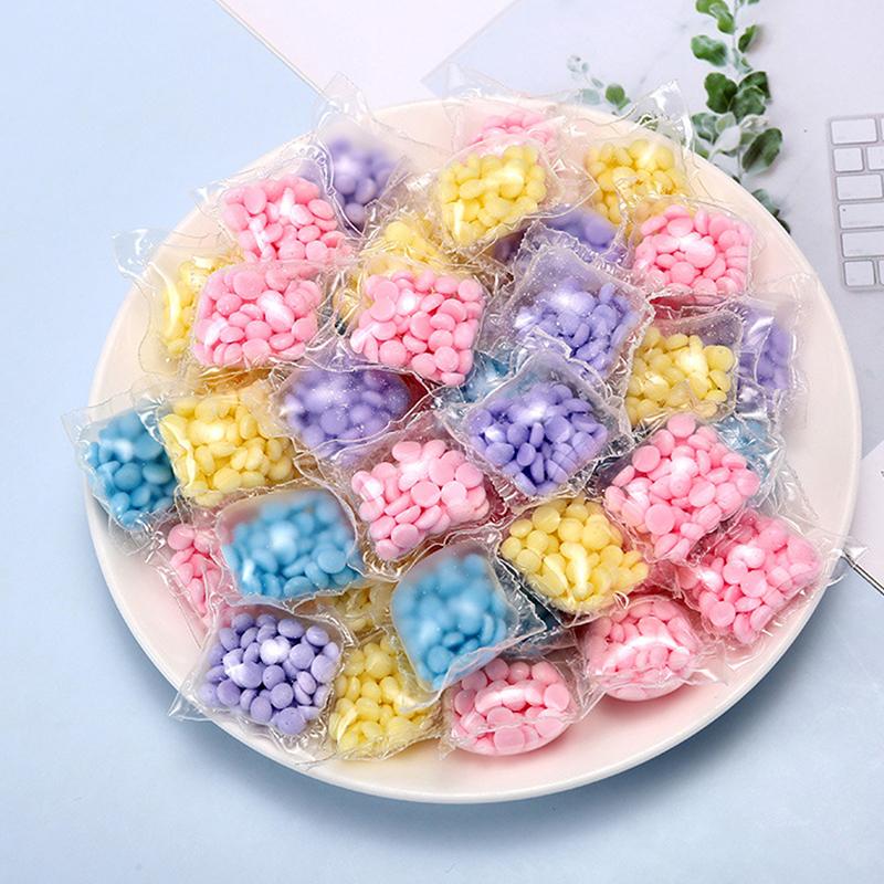 50/100 шт. гранулы для ароматизации белья, шарики-капсулы для моющего средства, для стиральной машины, диффузор для одежды, усилитель аромата духов