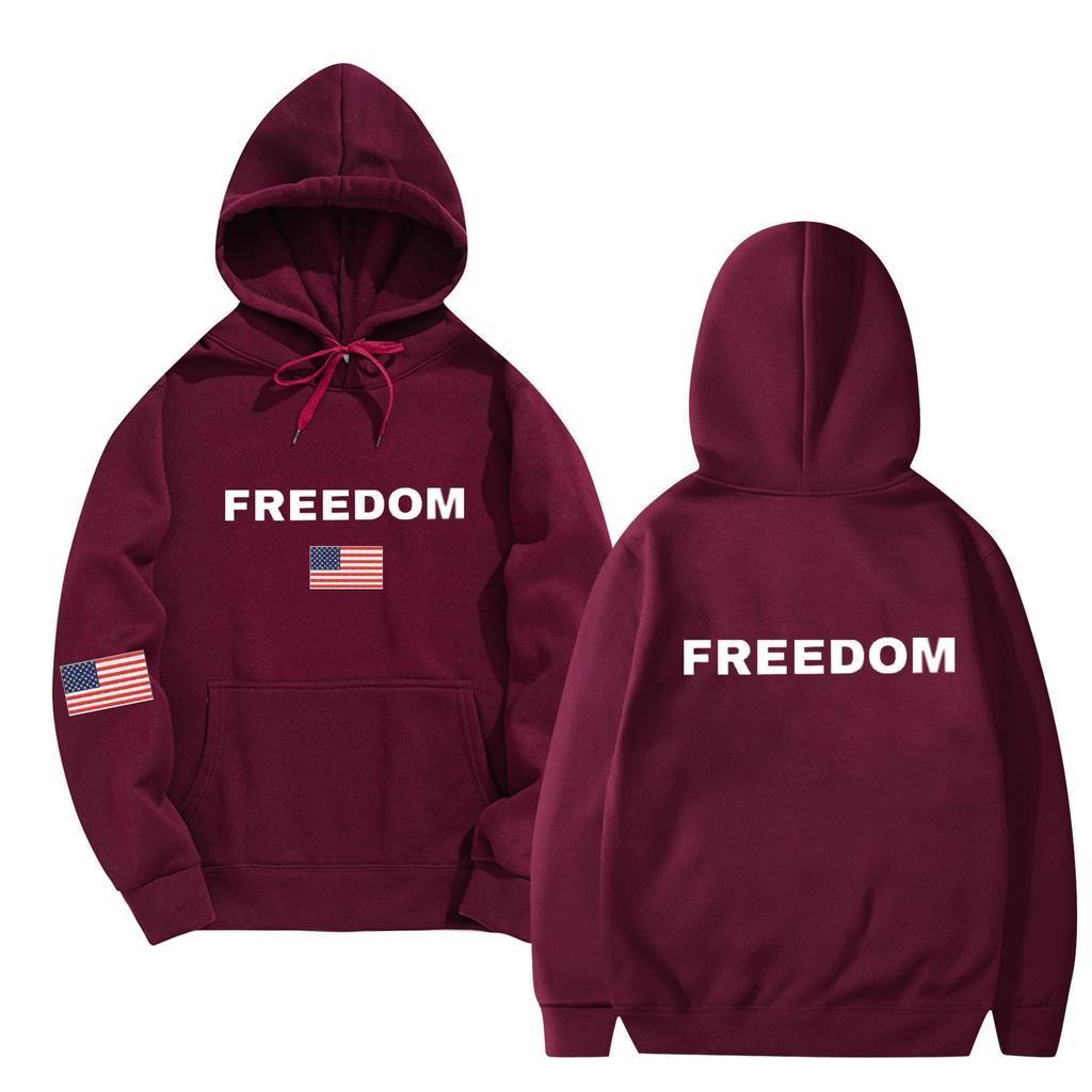 Women's And Men's Fashionable Hooded Long Sleeved Printed Casual Pullover Unisex Sweatshirt Top