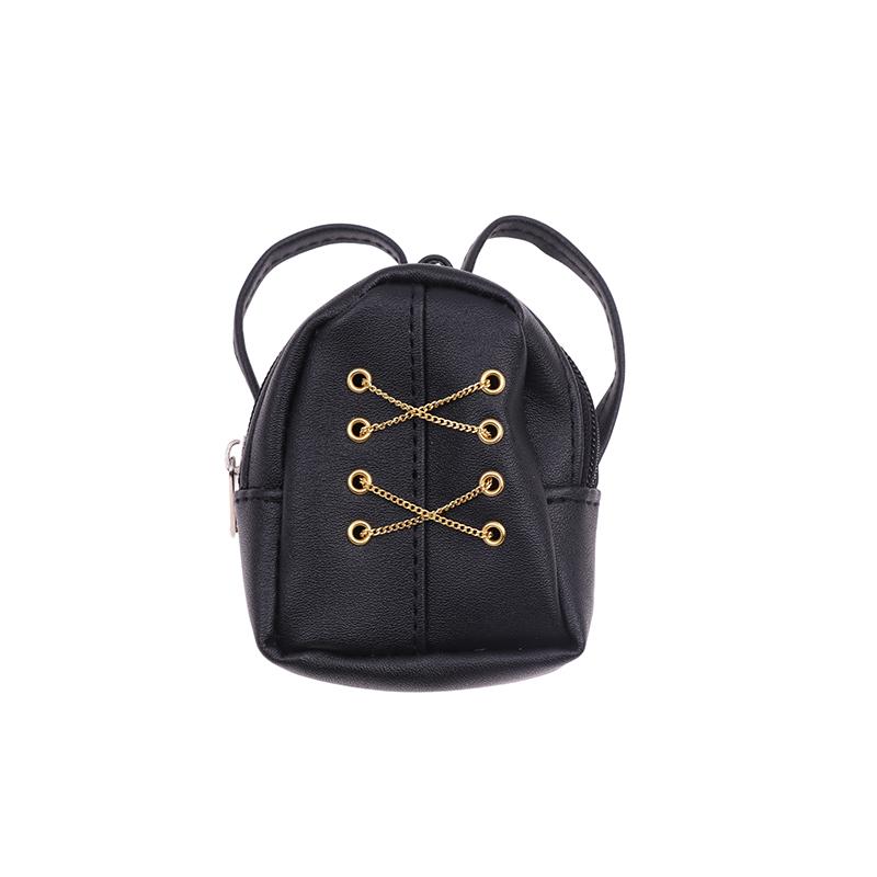 1:6 Dollhouse Miniature Backpack Chain Bag For 30Cm Doll Decor Play House Toy