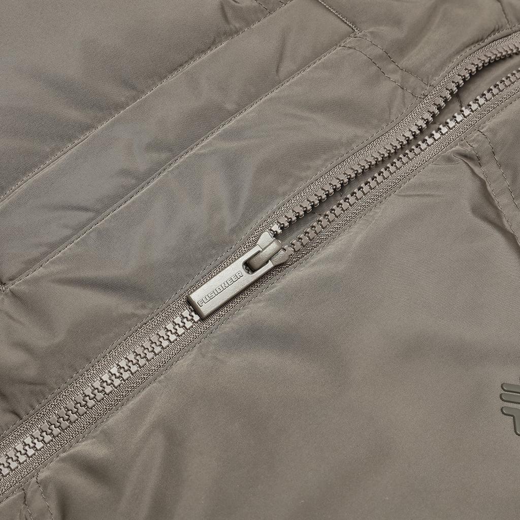 Fila Fusion Eer 1911 Теплая Модная Свободная Пуховая Куртка с Капюшоном Унисекс Верхняя Одежда Песочно-Коричневый T11U343901F-BN